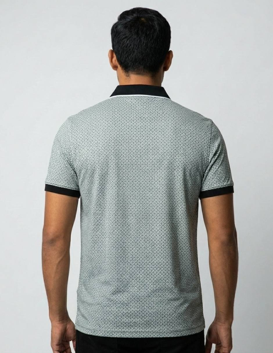 Playera cuello polo para hombre 3